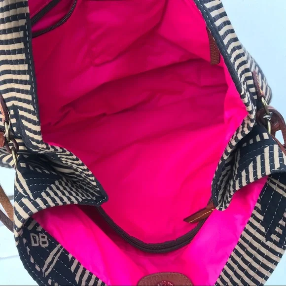 DOONEY & BOURKE sailboat canvas shoulder bag - Picture 7 of 9